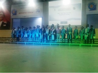 DEÜ MÜHENDİSLİK FAKÜLTESİ MEZUNİYET TÖRENİ YAPILDI 