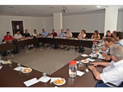 <BR>TMMOB YÖNETİM KURULUODA BAŞKANLARI TOPLANTISI YAPILDI