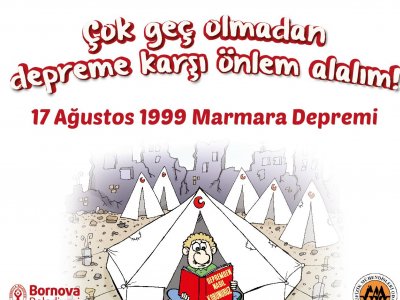 17 AĞUSTOS MARMARA DEPREMİ ANMA ETKİNLİĞİ 