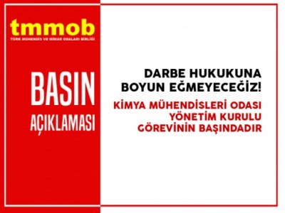 <BR>DARBE HUKUKUNA BOYUN EĞMEYECEĞİZ