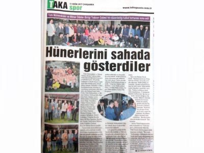 <BR><BR>TMMOB TRABZON İKK FUTBOL TURNUVASINDA JEOFİZİK ŞAMPİYON