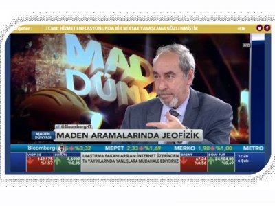 MADEN DÜNYASI PROGRAMI "MADENARAMACILIĞINDA JEOFİZİĞİN ÖNEMİ" KONULU TV CANLI YAYINI 6 ŞUBAT 2018 