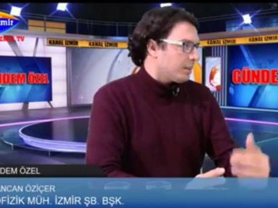 17 MART DEPREM HAFTASI ETKİNLİKLERİ KAPSAMINDA ŞUBE BAŞKANI SN SİNANCAN ÖZİÇER KANAL İZMİR TV VE BORNOVA TV`YE AÇIKLAMALARDA BULUNDU