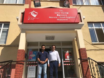 KARŞIYAKA ÇOCUK ESİRGEME KURUMU VE BORNOVA NEVVAR SALİH İŞGÖREN HUZUR EVİ ZİYARET EDİLDİ