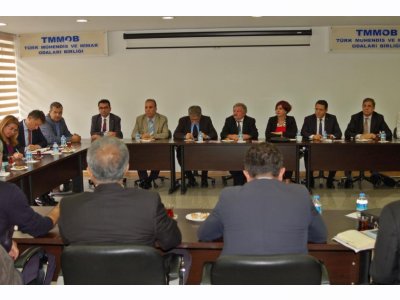 TMMOB YÖNETİM KURULU ODA BAŞKANLARI VE CHP HEYETİ ORTAK TOPLANTISI GERÇEKLEŞTİRİLDİ