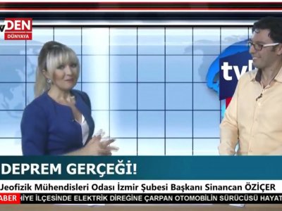 ŞUBE BAŞKANI SN SİNANCAN ÖZİÇER TVDEN ANA HABER BÜLTENİNE KATILDI