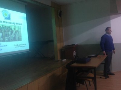 KARABAĞLAR FEVZİ ÖZAKAT İLKKURŞUN ANADOLU LİSESİ VE İNÖNÜ ANADOLU LİSESİ`NDE MESLEK TANITIM SUNUMU YAPILMIŞTIR