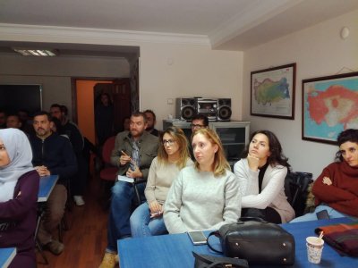 JEOLOJİK FORMASYONLARIN HİDROJEOFİZİK ÖZELLİKLERİ VE 1B 2B VE 3B DES VE ERT UYGULAMALARI KURSU GERÇEKLEŞTİRİLDİ