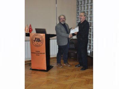 0107 MART DEPREM HAFTASI KAPSAMINDA "DEPREM VE ZEMİN YÖNÜNDEN TÜRKİYE BİNA DEPREM YÖNETMELİĞİ 2018 ANALİZLERİ" KONULU SEMİNER 02 MART 2019 ANKARA GERÇEKLEŞTİRİLDİ