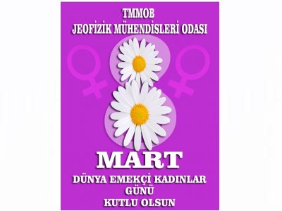 <BR><BR>8 MART DÜNYA EMEKÇİ KADINLAR GÜNÜ KUTLU OLSUN