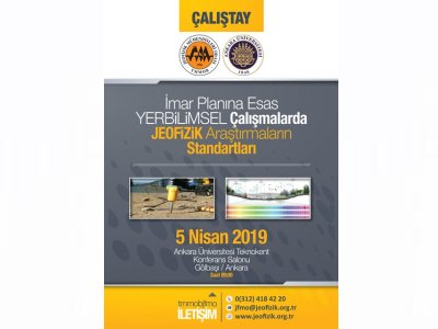 İMAR PLANINA ESAS YERBİLİMSEL ÇALIŞMALARDAJEOFİZİK ARAŞTIRMALARIN STANDARTLARI ÇALIŞTAYI 05042019 ANKARA
