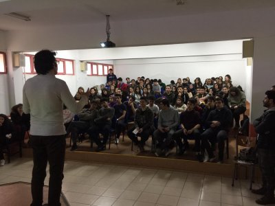 CEM BAKİOĞLU ANADOLU LİSESİ`NDE MESLEK TANITIM VE TEMEL AFET BİLİNCİ EĞİTİM SEMİNERLERİ VERİLDİ