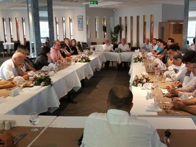 TMMOB İZMİR İL KOORDİNASYON KURULU İZMİR BÜYÜKŞEHİR BELEDİYE BAŞKANI SN TUNÇ SOYER İLE TOPLANTI GERÇEKLEŞTİRİLDİ