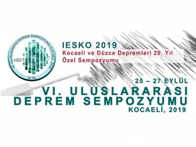 <BR>VI ULUSLARARASI DEPREM SEMPOZYUMU KOCAELİ 2019 IESKO2019