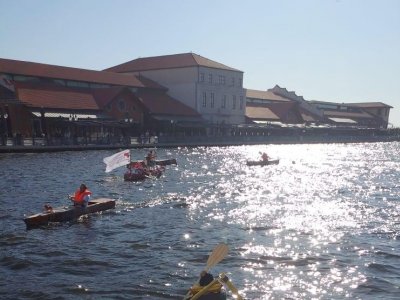IKK GELENEKSEL 11 KARTONDAN TEKNELER YARIŞI`NA KATILIM SAĞLANDI