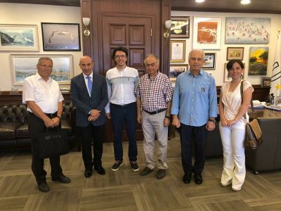 İZMİR BÜYÜKŞEHİR BELEDİYE BAŞKANI SAYIN TUNÇ SOYER İLE MAKAMINDA GÖRÜŞME YAPILDI