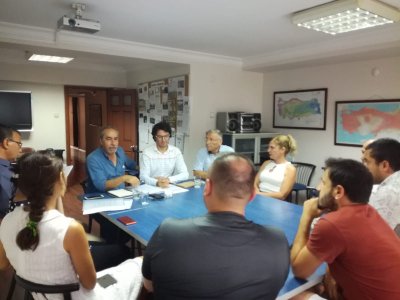 JEOFİZİK MÜHENDİSLERİ ODASI YÖNETİM KURULU BAŞKANI SN ŞEVKET DEMİRBAŞ`IN KATILIMI İLE ŞUBE YÖNETİM KURULU TOPLANTISI GERÇEKLEŞTİRİLDİ