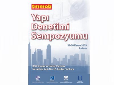 TMMOB YAPI DENETİMİ SEMPOZYUMU PROGRAMI BELİRLENDİ