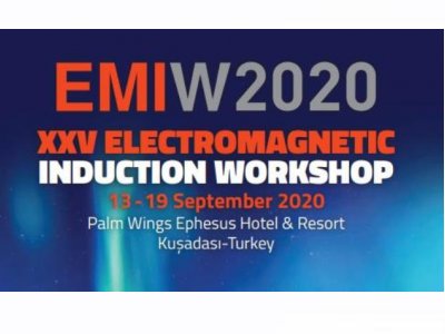 `25TH ELECTROMAGNETİC INDUCTİON WORKSHOP`EMIW20201319 EYLÜL 2020KUŞADASI