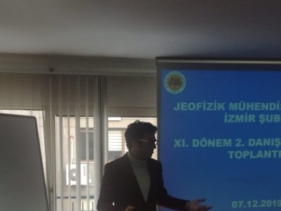 TMMOB JEOFİZİK MÜHENDİSLERİ ODASI İZMİR ŞUBESİ 2 DANIŞMA KURULU TOPLANTISI YAPILDI