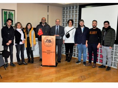 ANKARA ÜNİVERSİTESİ JEOFİZİK MÜHENDİSLİĞİ BÖLÜMÜ ÖĞRENCİLERİ ODAMIZI ZİYARET ETTİLER