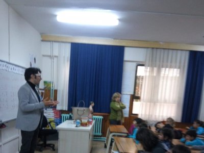 ÖZKANLAR İLKÖĞRETİM OKULU`NDA DEPREM VE TEMEL AFET BİLİNCİ HAKKINDA SUNUM YAPILDI