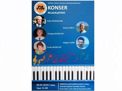 KÜLTÜREL SOSYAL SANATSAL ETKİNLİKLER KOMİSYONUEVDEKAL KONSERİ