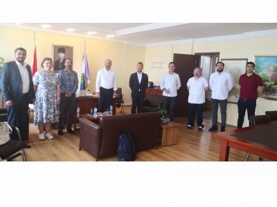 ADALAR BELEDİYESİNE ZİYARET GERÇEKLEŞTİRİLDİ