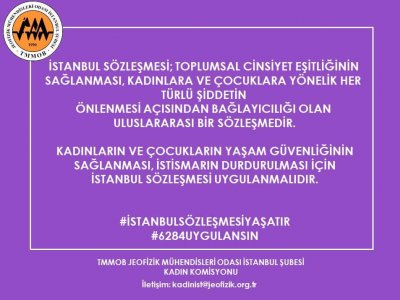 İSTANBUL SÖZLEŞMESİ NEDEN UYGULANMALIDIR