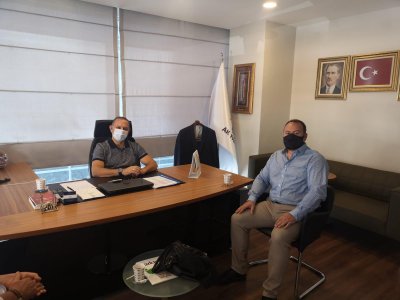 AK PARTİ İZMİR İL BAŞKAN VEKİLİ VE SİYASİ VE HUKİKİ İŞLER BAŞKANI SN ALİ ASLAN İLE YAPILAN GÖRÜŞME