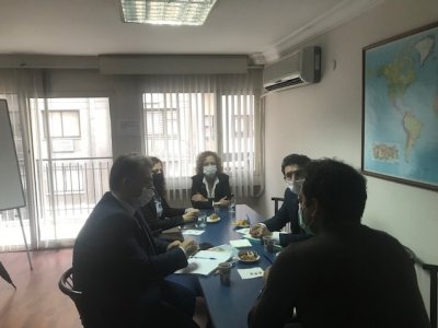 CHP KONAK İLÇE BAŞKANLIĞI MESLEK ODALARI VE SİVİL TOPLUM KURULUŞLARI KOMİSYONU ŞUBEMİZİ ZİYARET ETTTİ