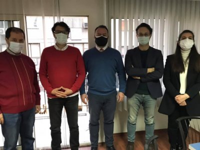 TMMOB JEOLOJİ MÜHENDİSLERİ ODASI İZMİR ŞUBESİ YÖNETİM KURULU ŞUBEMİZİ ZİYARET ETTİ