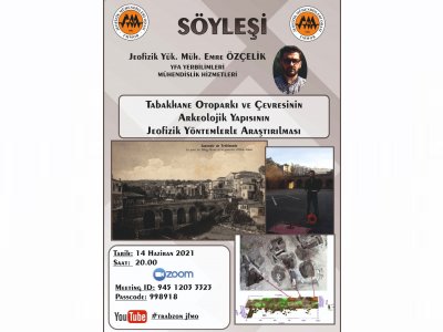 TABAKHANE OTOPARKI VE ÇEVRESİNİN ARKEOLOJİK YAPISININ JEOFİZİK YÖNTEMLERLE ARAŞTIRILMASI KONULU SÖYLEŞİ
