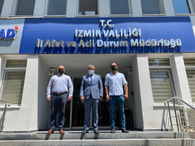 İZMİR VALİLİĞİ İL AFET VE ACİL DURUM MÜDÜRÜ İLE YAPILAN GÖRÜŞME