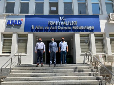 İZMİR VALİLİĞİ İL AFET VE ACİL DURUM MÜDÜRÜ İLE YAPILAN GÖRÜŞME