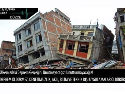 <BR><BR>12 KASIM 1999 DÜZCE DEPREMİNİN 22 YILDÖNÜMÜ