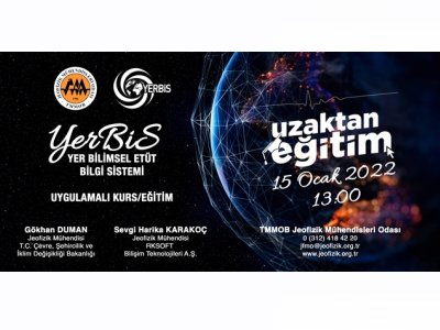 "YERBİS EĞİTİM KURSU" 15 OCAK 2022 ANKARA BU KURS; 2021 YILI İÇİNDE KURS EKSİĞİ OLAN SMMLİ ÜYELERİMİZ İÇİN TELAFİ NİTELİĞİNDE BİR KURSTUR