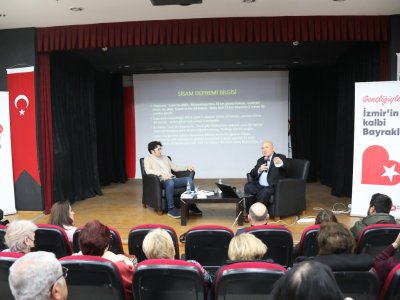 PROFDR ÖVGÜN AHMET ERCAN`IN KONUŞMACI OLDUĞU DEPREM GERÇEĞİ İLE YAŞAMAK KONULU SÖYLEŞİ GERÇEKLEŞTİRİLDİ