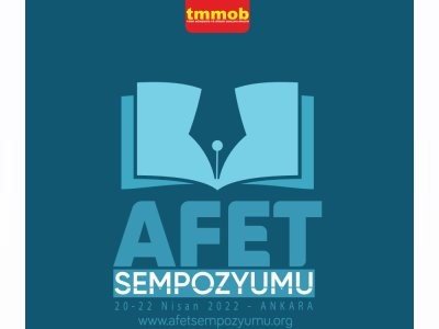 <BR><BR>TMMOB AFET SEMPOZYUMU PROGRAMI YAYIMLANDI 