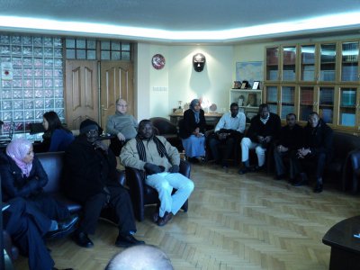 SUDANLI JEOFİZİK VE JEOLOJİ MÜHENDİSLERİ ODA`MIZI ZİYARET ETMİŞLERDİR