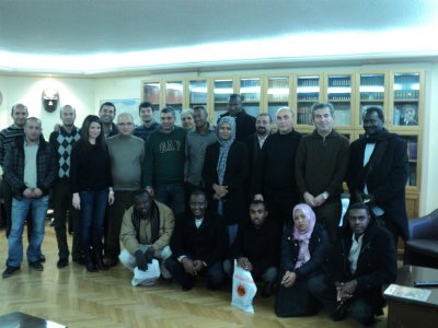 SUDANLI JEOFİZİK VE JEOLOJİ MÜHENDİSLERİ ODA`MIZI ZİYARET ETMİŞLERDİR