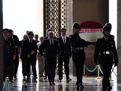 <BR><BR>ANITKABİR ZİYARETİ02 HAZİRAN 2022