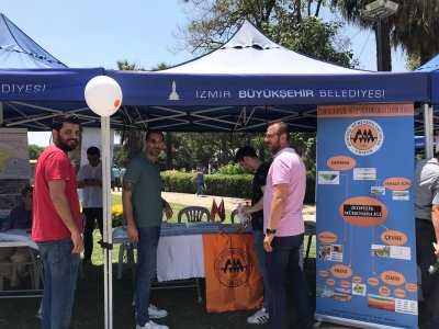 JEOLOJİ FESTİVALİ`NDE JEOFEST STANT AÇILDI