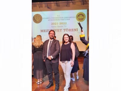 İSTANBUL ÜNİVERSİTESİ - CERRAHPAŞA JEOFİZİK MÜHENDİSLİĞİ BÖLÜMÜ MEZUNİYET TÖRENİNE KATILIM SAĞLANDI