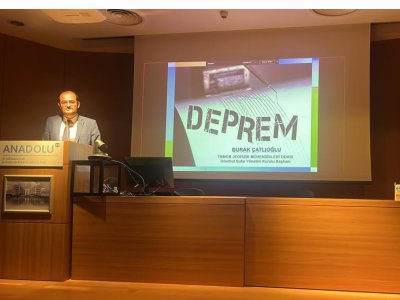 DEPREM FARKINDALIK SUNUMU GERÇEKLEŞTİRİLDİ