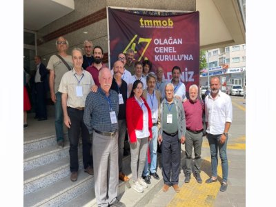 28 MAYIS 2022 TARİHİNDE TMMOB 47 OLAĞAN GENEL KURULUNA KATILIM SAĞLANMIŞTIR