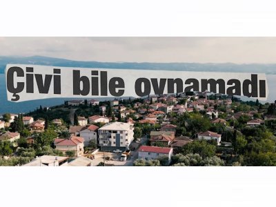 17 AĞUSTOS 1999 DEPREMİNDE YIKILMAYAN YER TAVŞANCIL