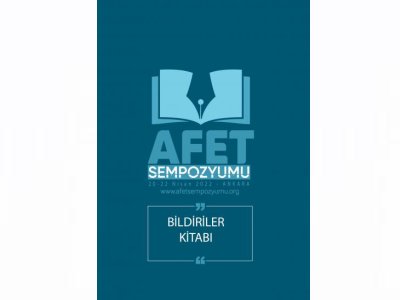 <BR><BR>AFET SEMPOZYUMU BİLDİRİLER KİTABI YAYIMLANDI