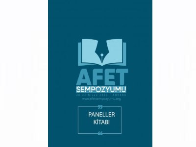 <BR><BR>AFET SEMPOZYUMU PANELLER KİTABI YAYIMLANDI