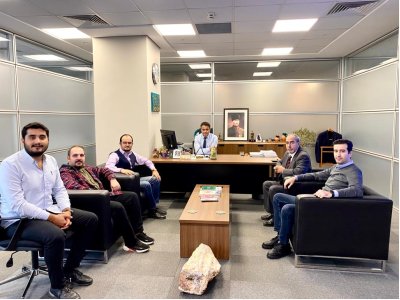 İBB DEPREM VE ZEMİN İNCELEME ŞUBE MÜDÜRÜ KEMAL DURAN MAKAMINDA ZİYARET EDİLDİ